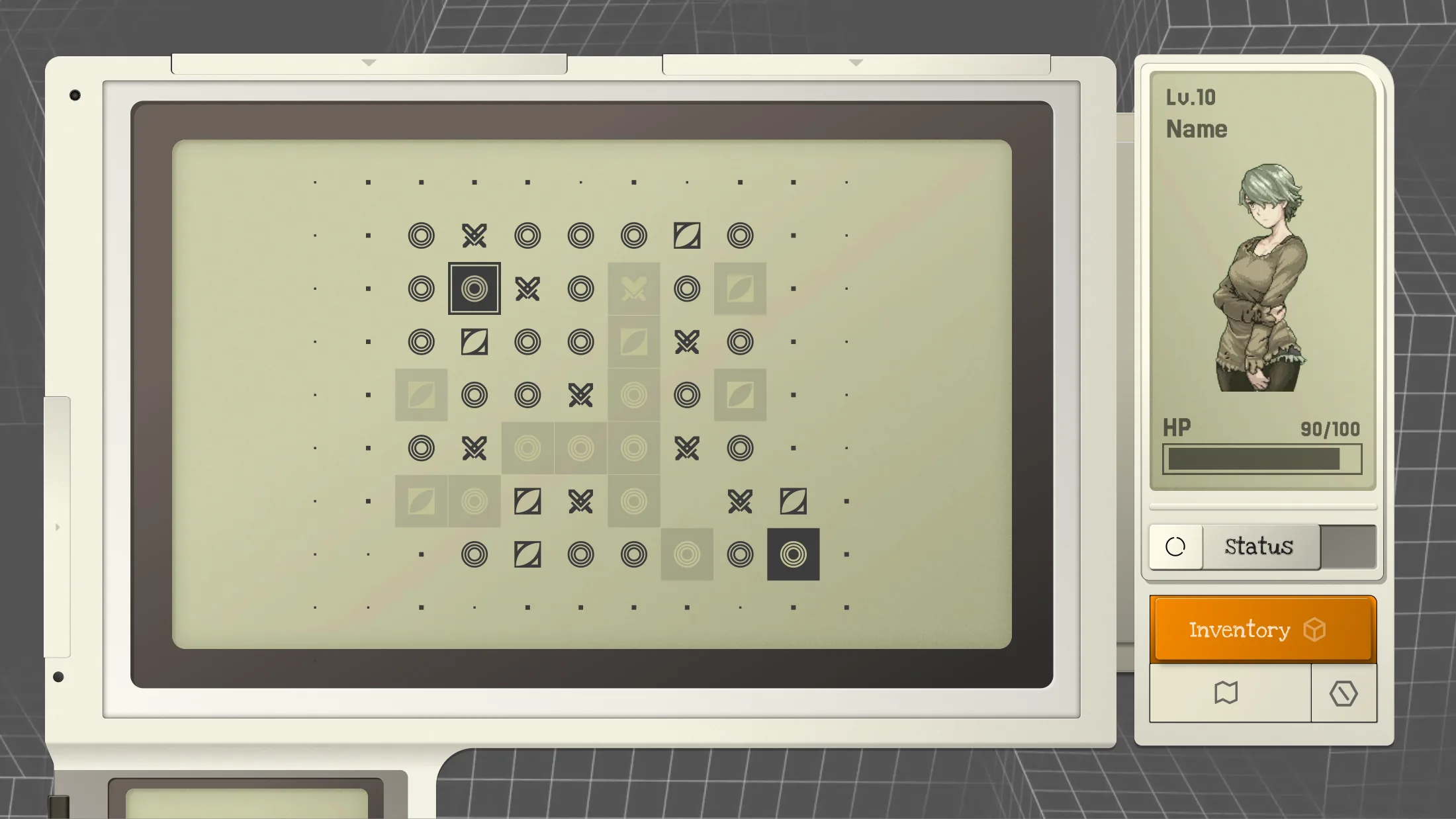 Edge of Passing clean map state within the central machine screen